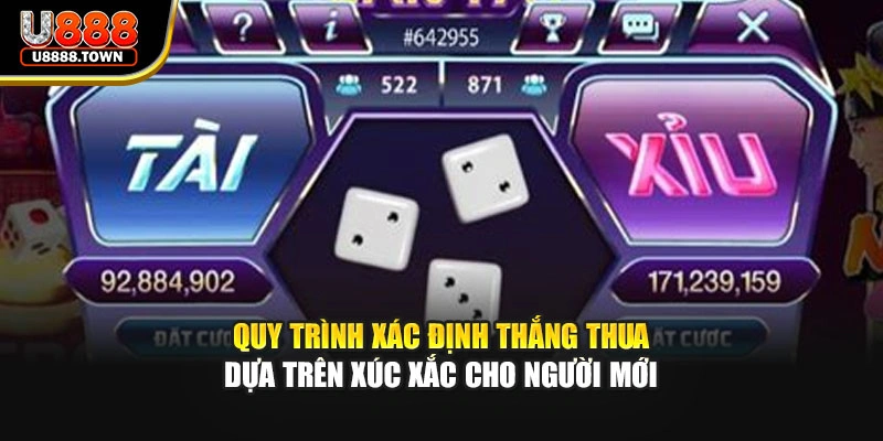 Quy trình xác định thắng thua dựa trên xúc xắc cho người mới